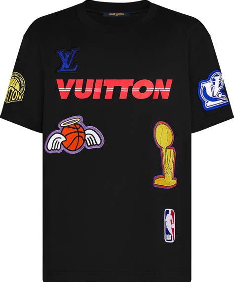 t shirt lv nba|louis vuitton basketball suitcase.